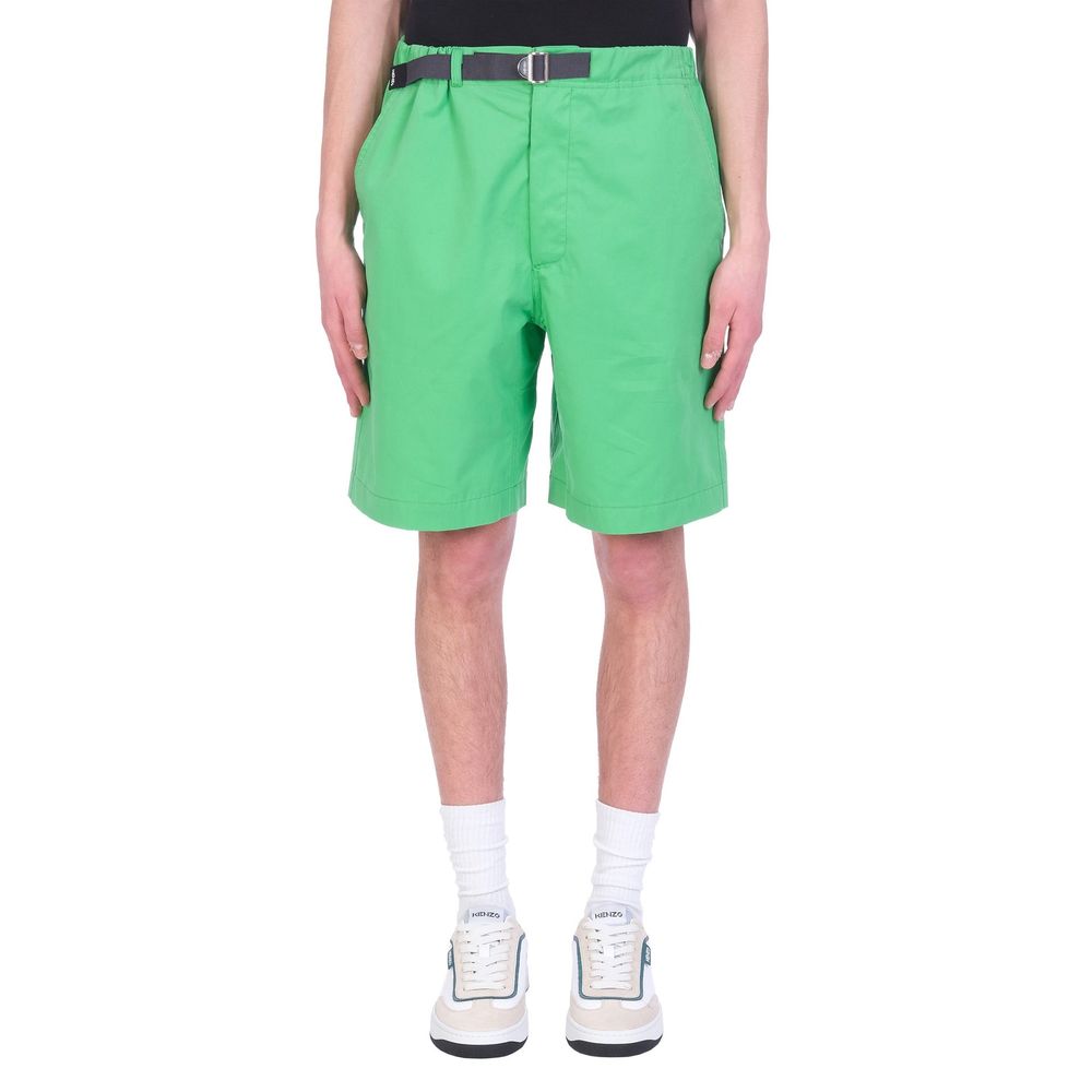 Bicolor Cotton Knee Length
