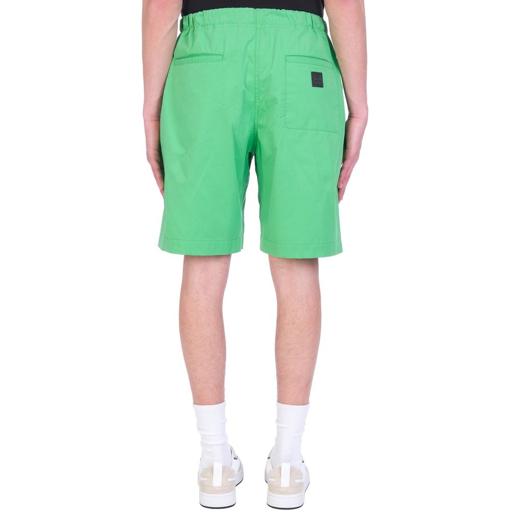 Bicolor Cotton Knee Length