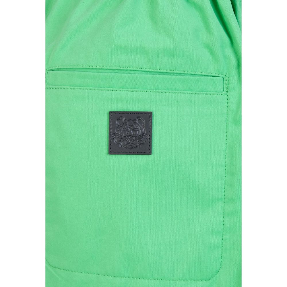 Bicolor Cotton Knee Length