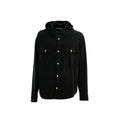 Black Cotton Shell Jacket