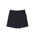 Black Cotton Cargo Shorts