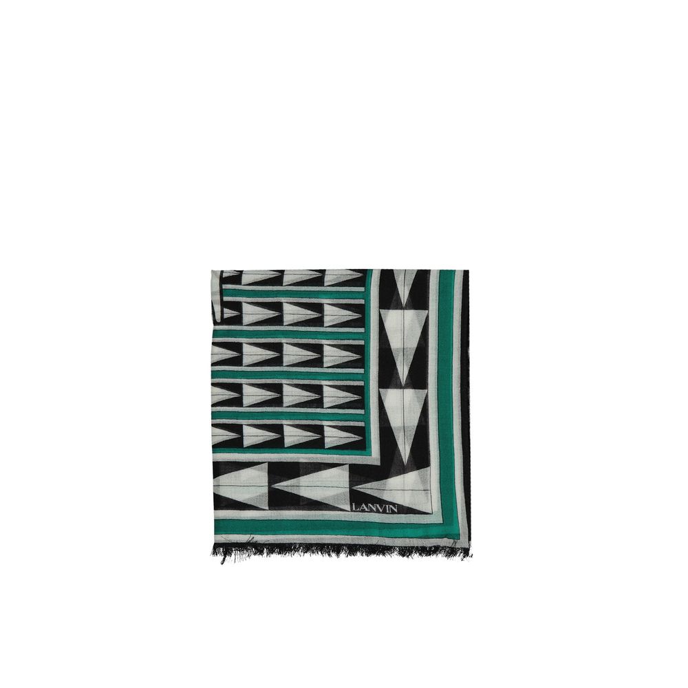 Bicolor Wool Foulard