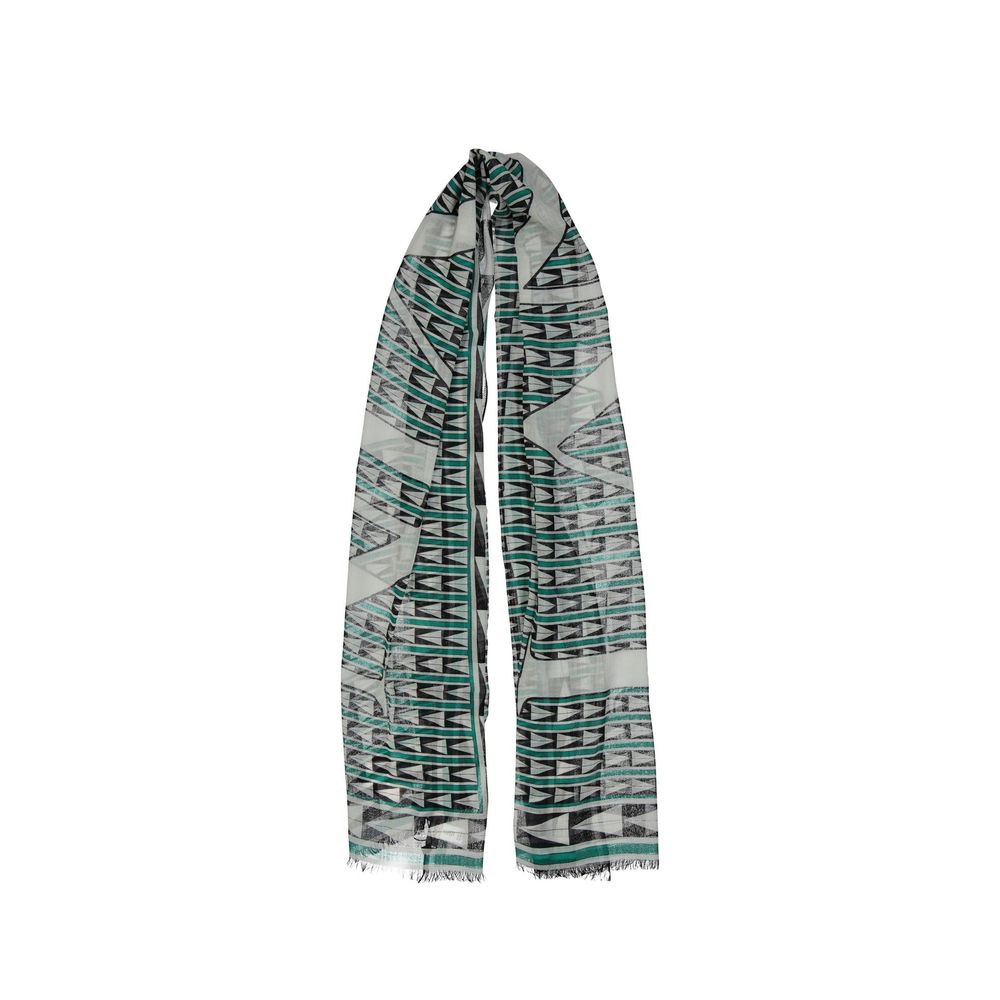 Bicolor Wool Foulard