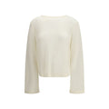 White Wool Sweatshirt