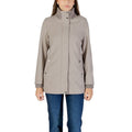 Gray Polyester Coat
