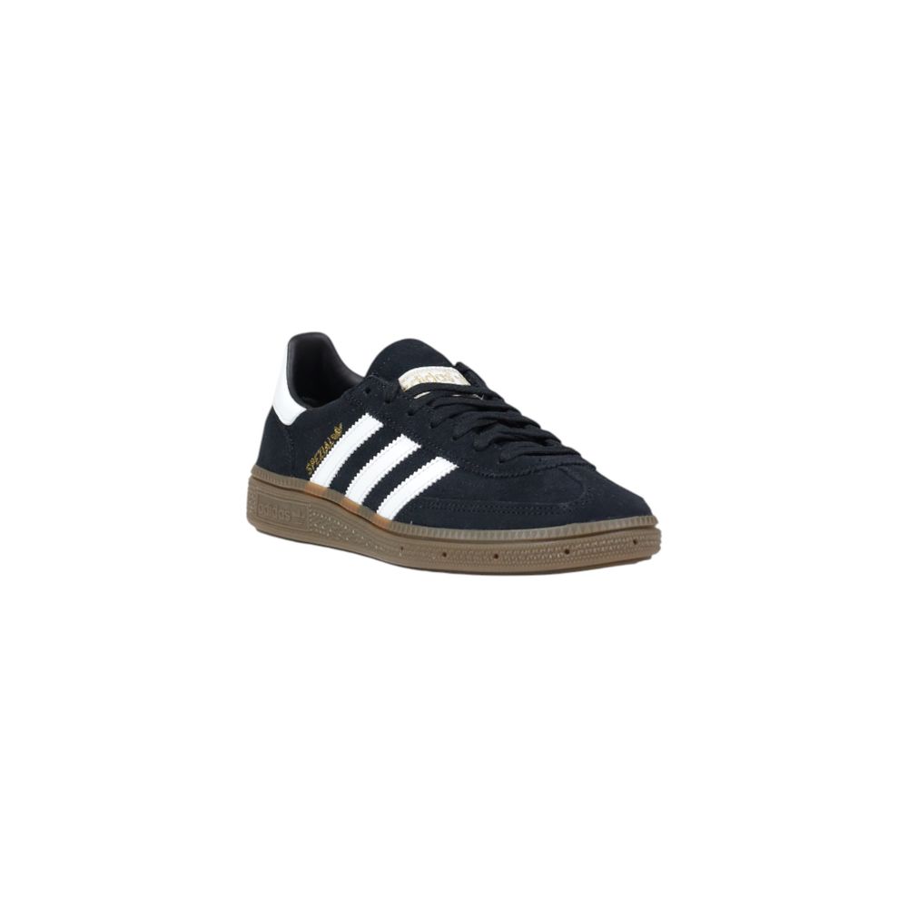 Black Suede Leather Low Top Sneakers