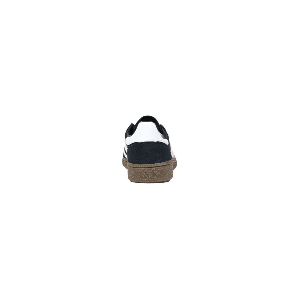 Black Suede Leather Low Top Sneakers