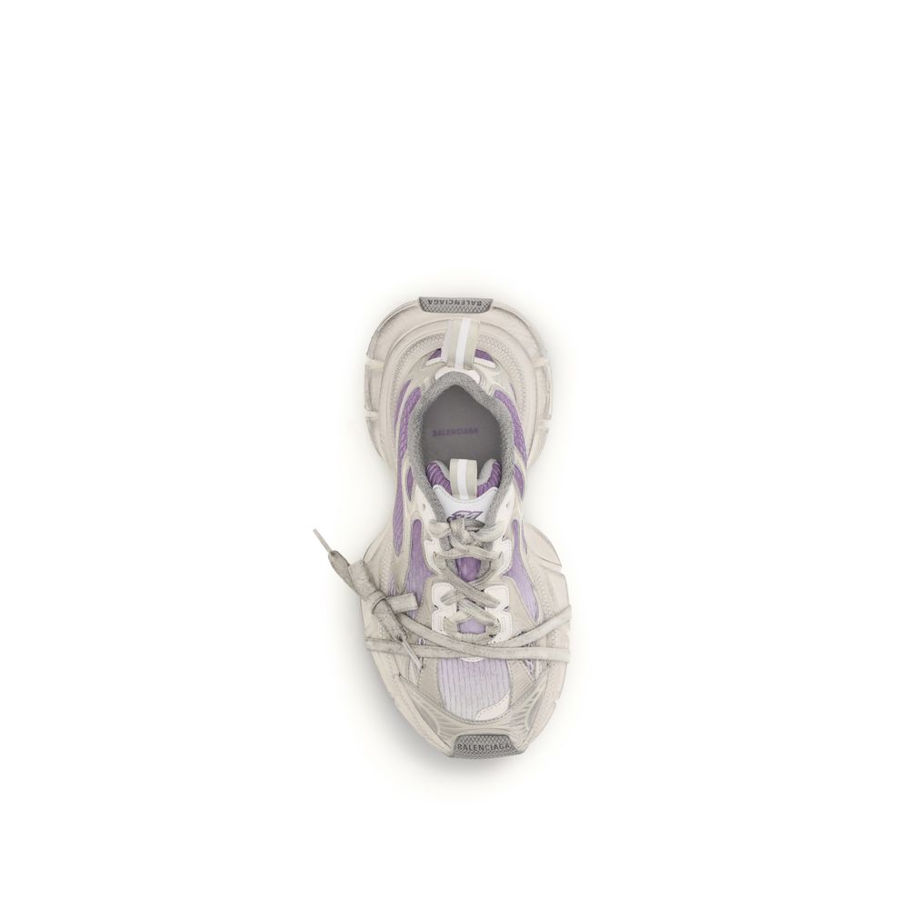 Multicolor Polyethylene Athletic Sneakers