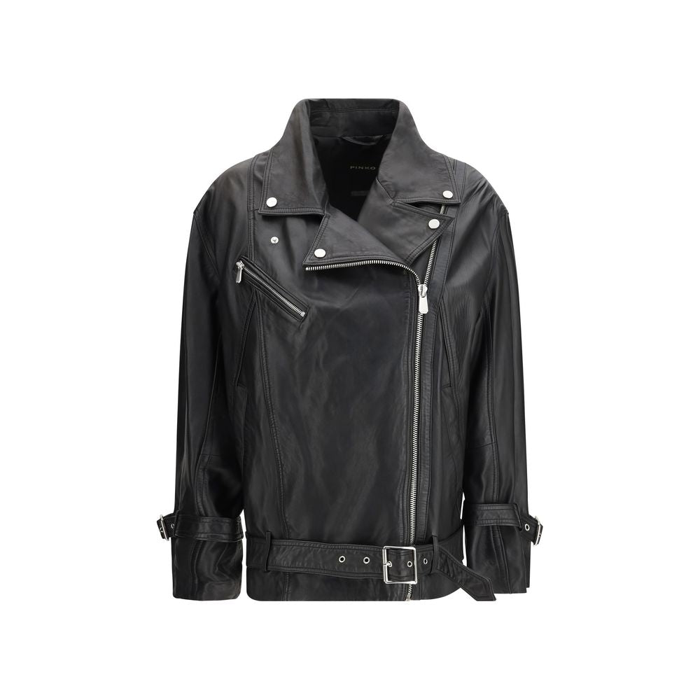 Black Lambskin Leather Jacket