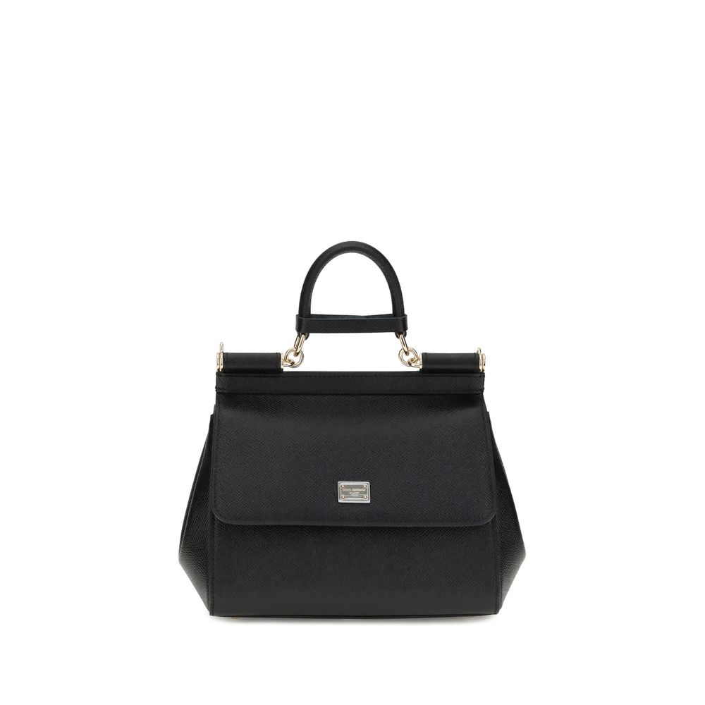 Black Calf Leather Bos Taurus Handbag