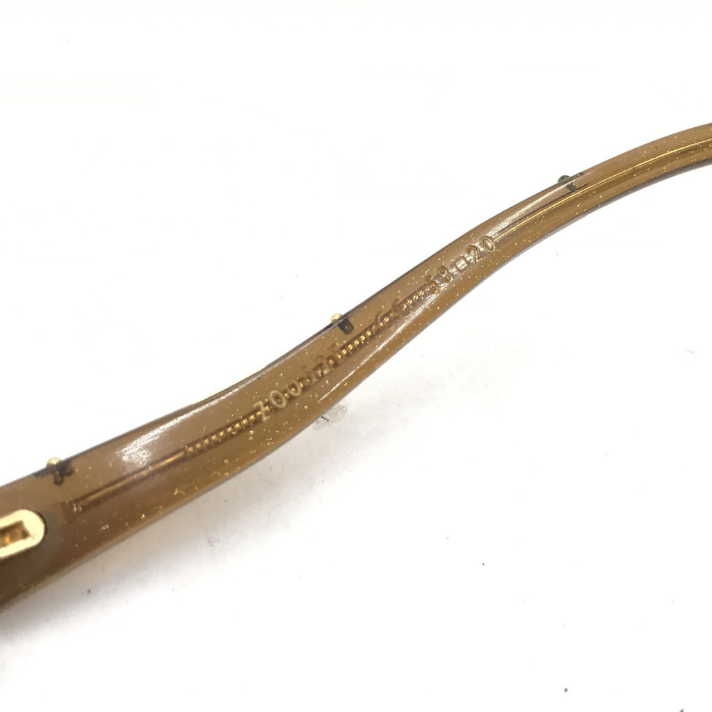 Brown Speckling Acetate Frame Sunglasses