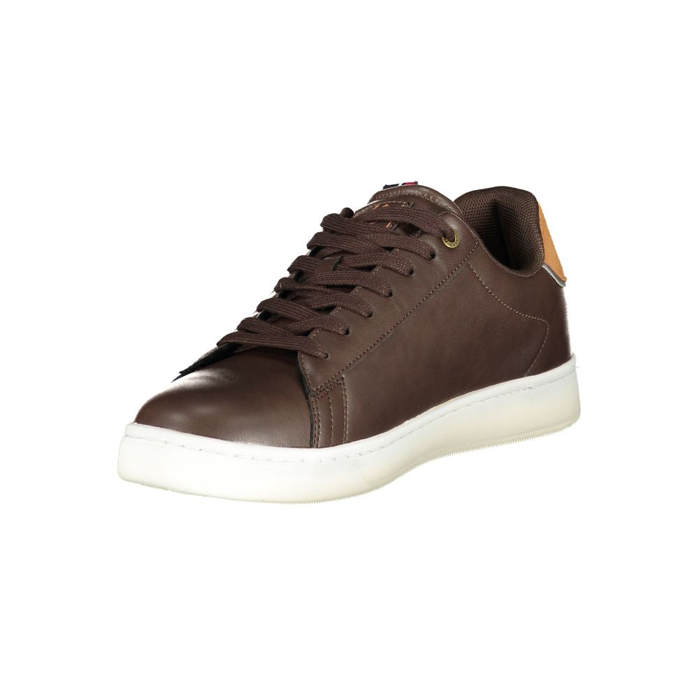 Marrone Poliuretano Mens Sneaker