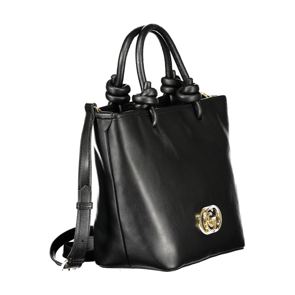 Nero Poliuretano Women Handbag