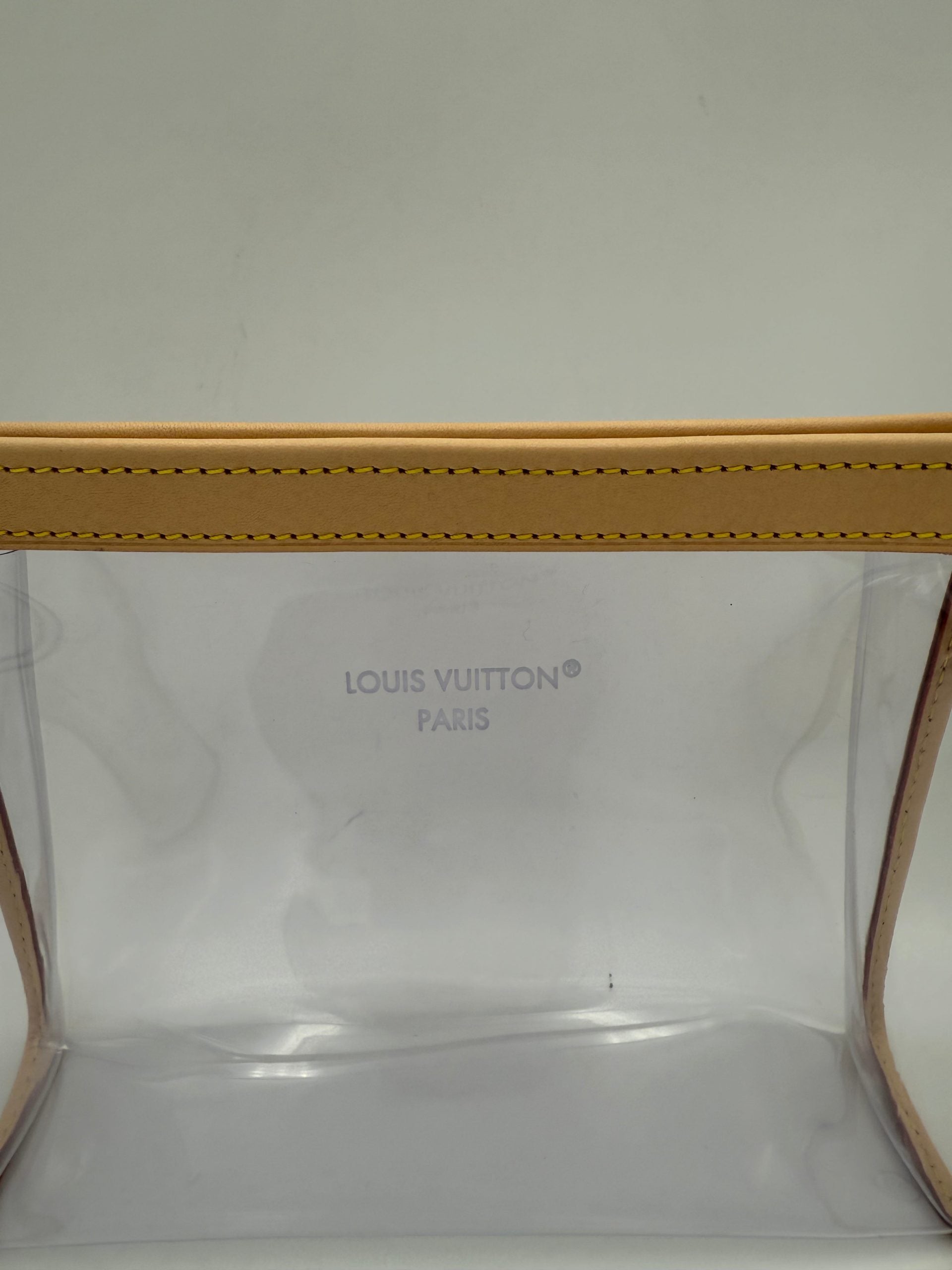 LOUIS VUITTON Monogram Transparent MM Pochette