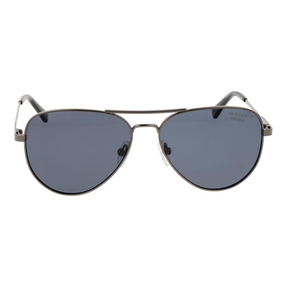 Gray Metal Sunglasses