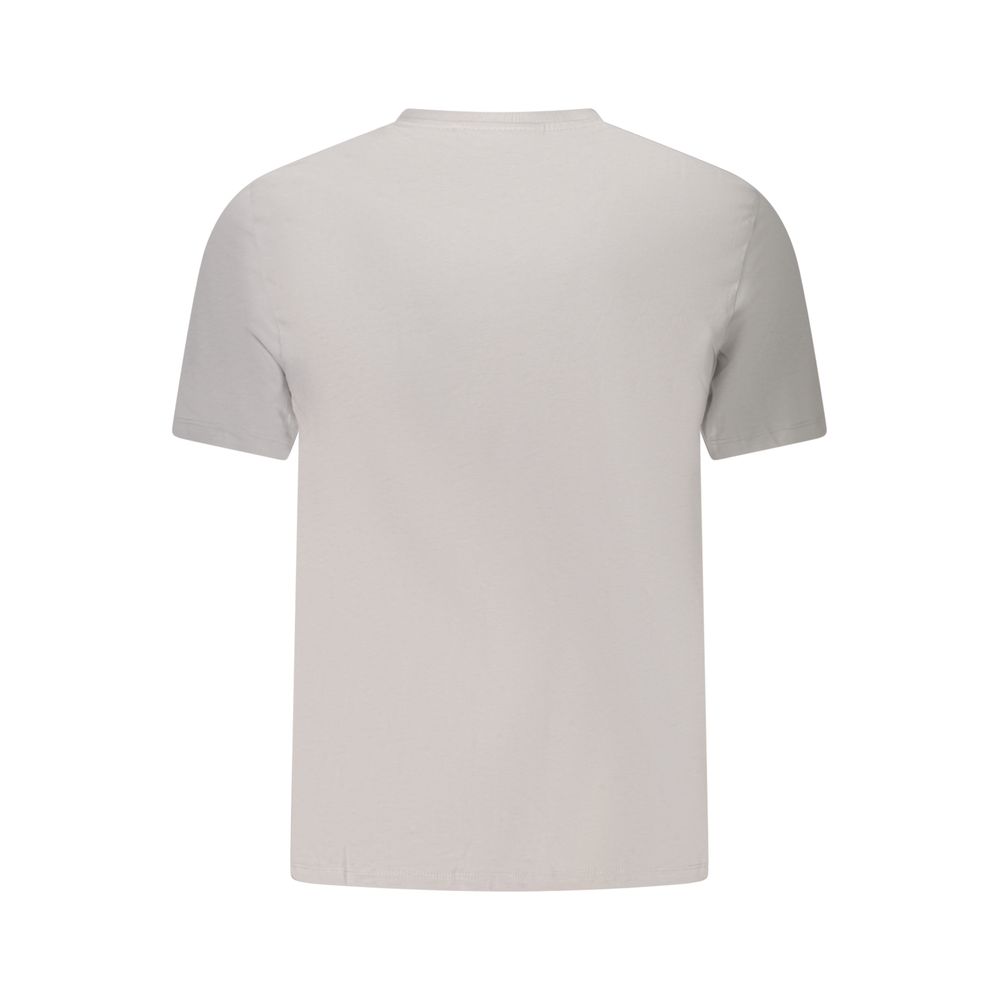 Gray Cotton Men's T-Shirt