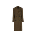 Brown Fibers Coat