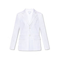 White Cotton Blazer