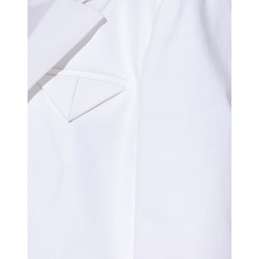 White Cotton Blazer
