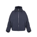 Blue Polyamide Full-Length Jacket