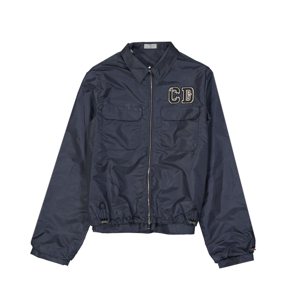 Blue Polyamide Jacket