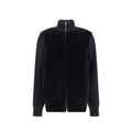 Black Lamb Fur Full-Length Jacket