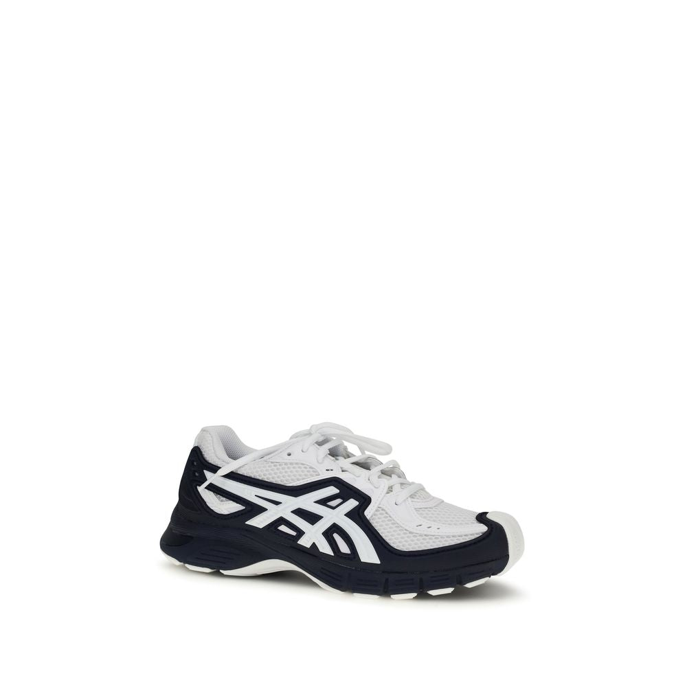 Black Polyester Athletic Sneakers