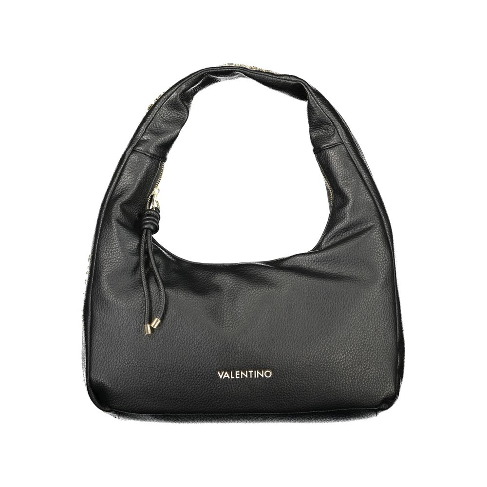 Black Polyurethane Women's Bag