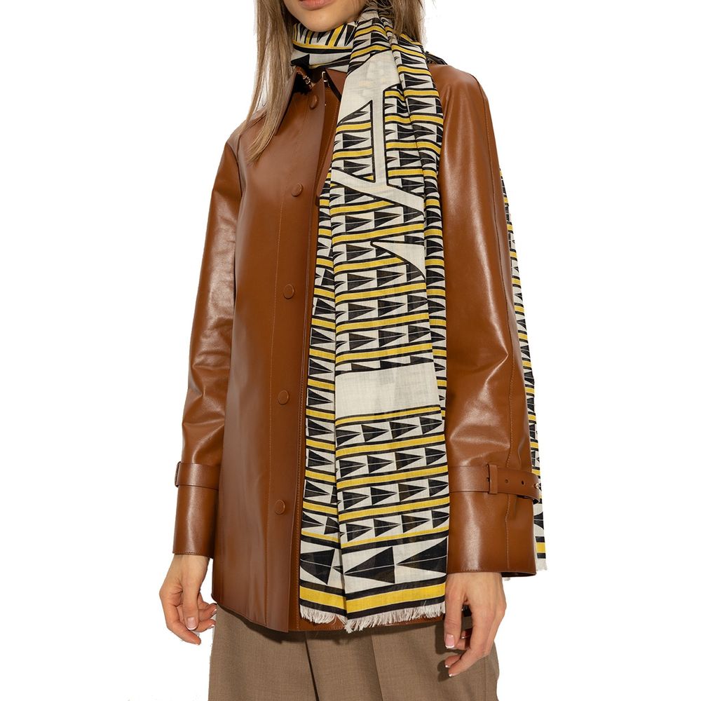 Bicolor Wool Foulard