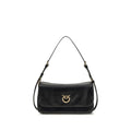 Black Calf Leather Bos Taurus Shoulder Bag