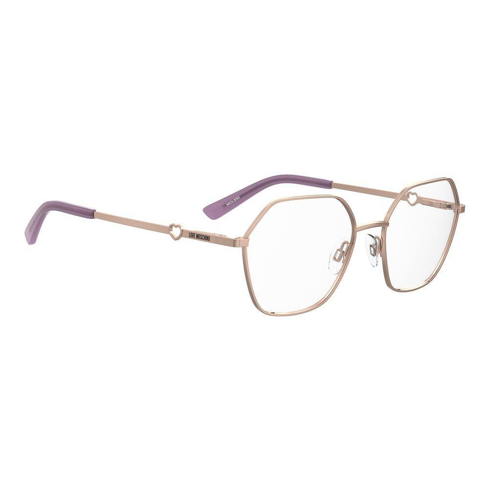 Rose Gold Metal Glasses (Frames)