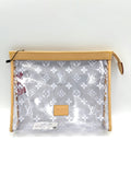 LOUIS VUITTON Monogram Transparent Pochette