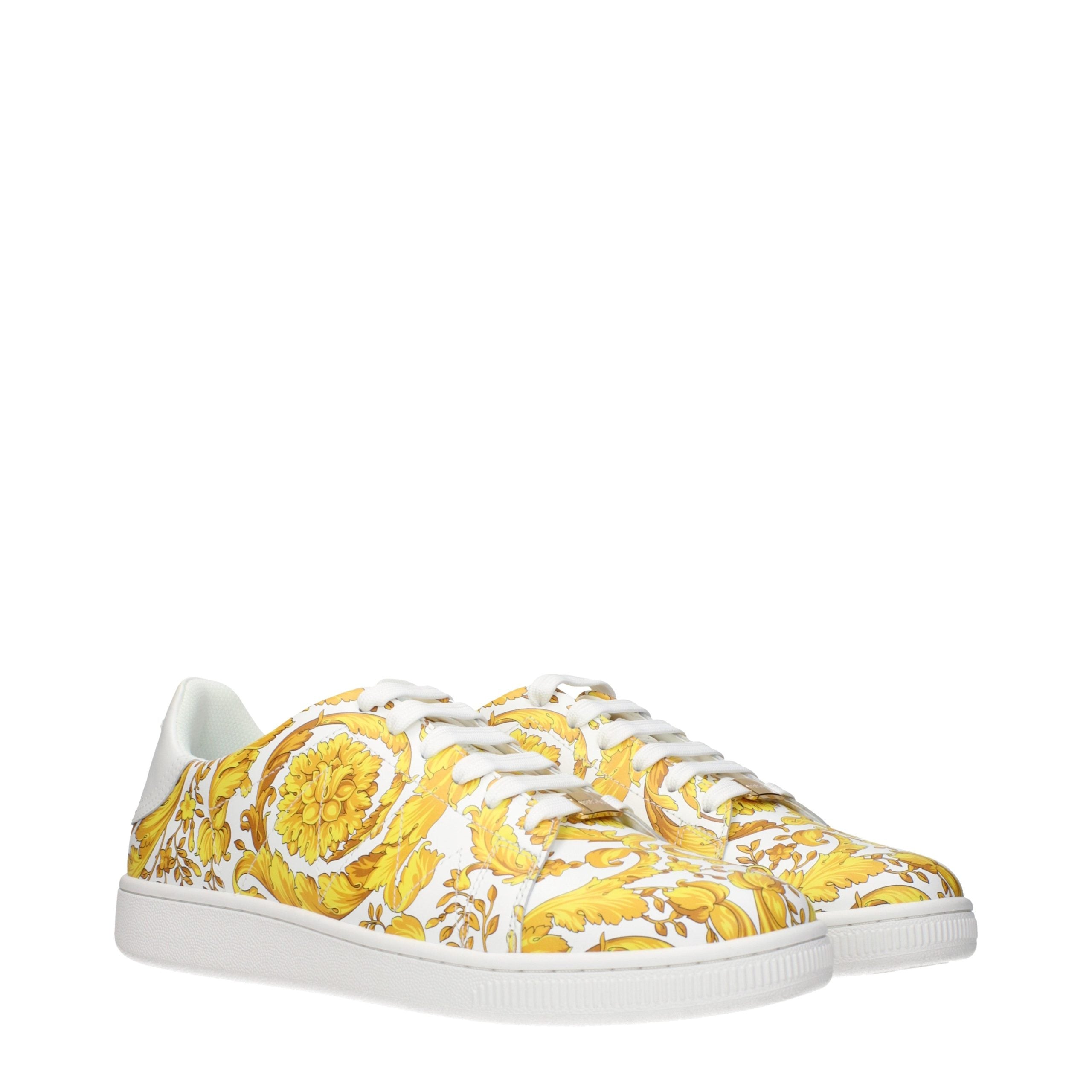 White Leather Sneakers