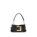 Black Calf Leather Bos Taurus Shoulder Bag