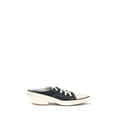 Black Fabric Sneakers