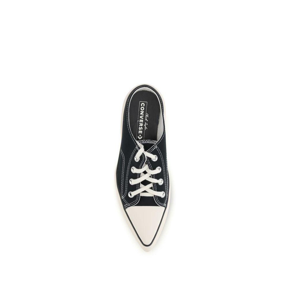 Black Fabric Sneakers