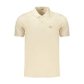 Beige Cotton Men's Polo