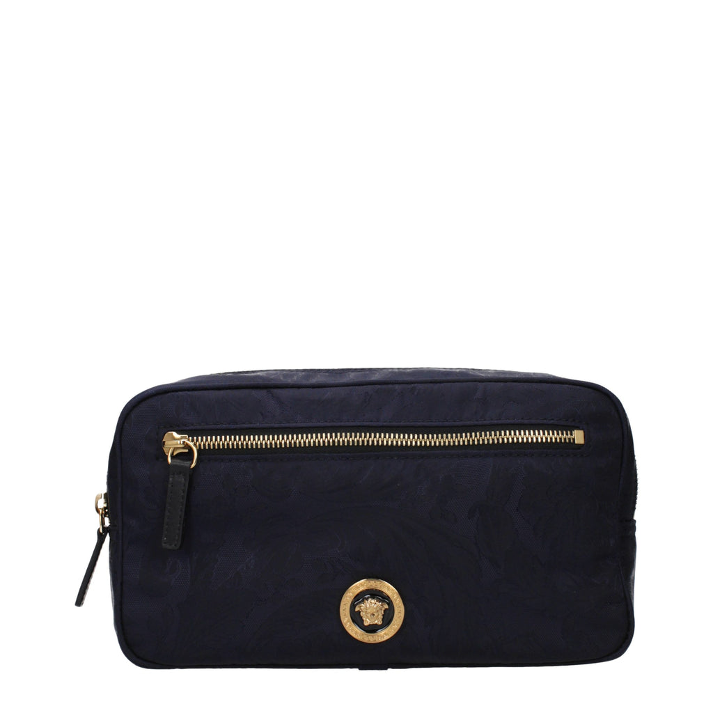 Blue Fabric Backpack
