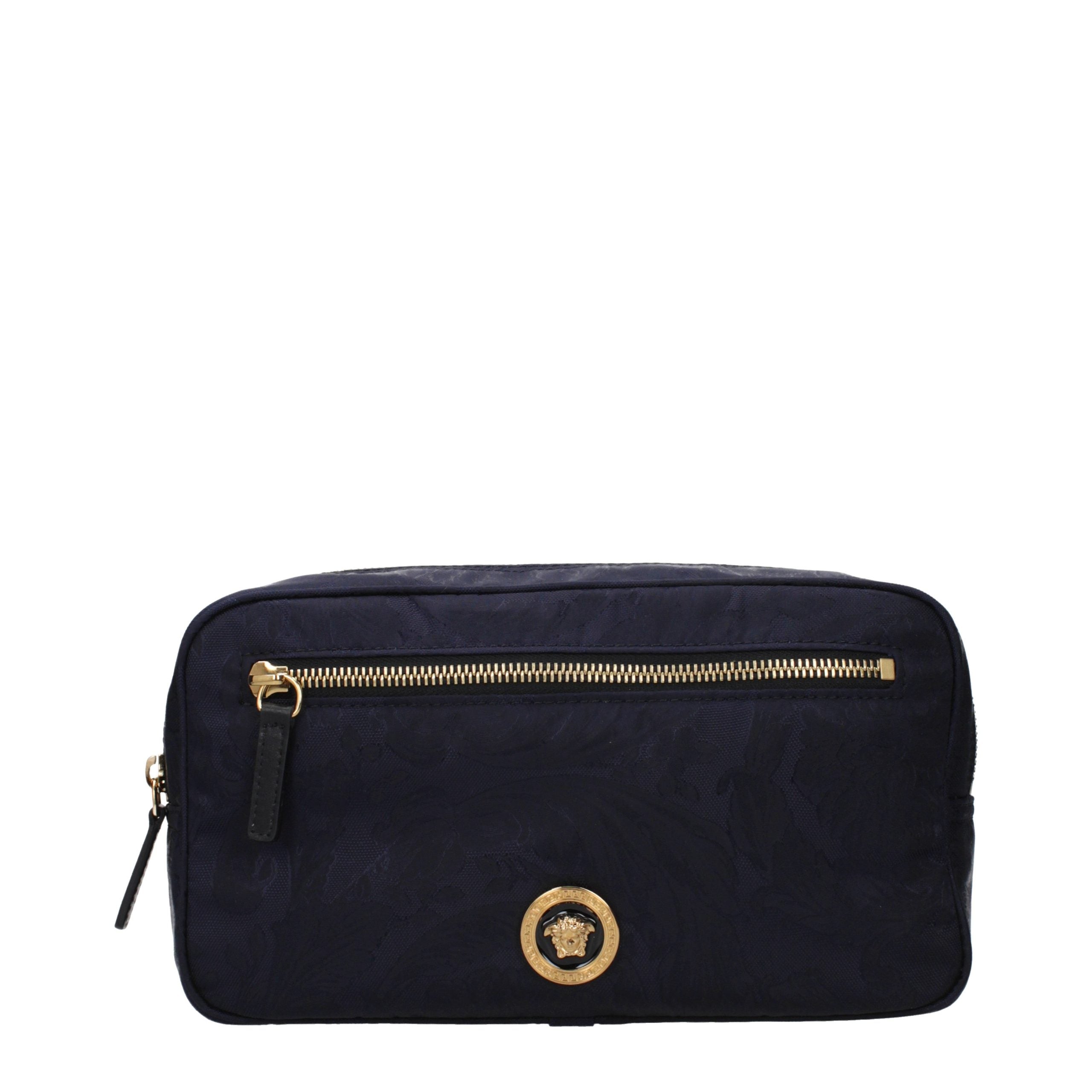 Blue Fabric Backpack