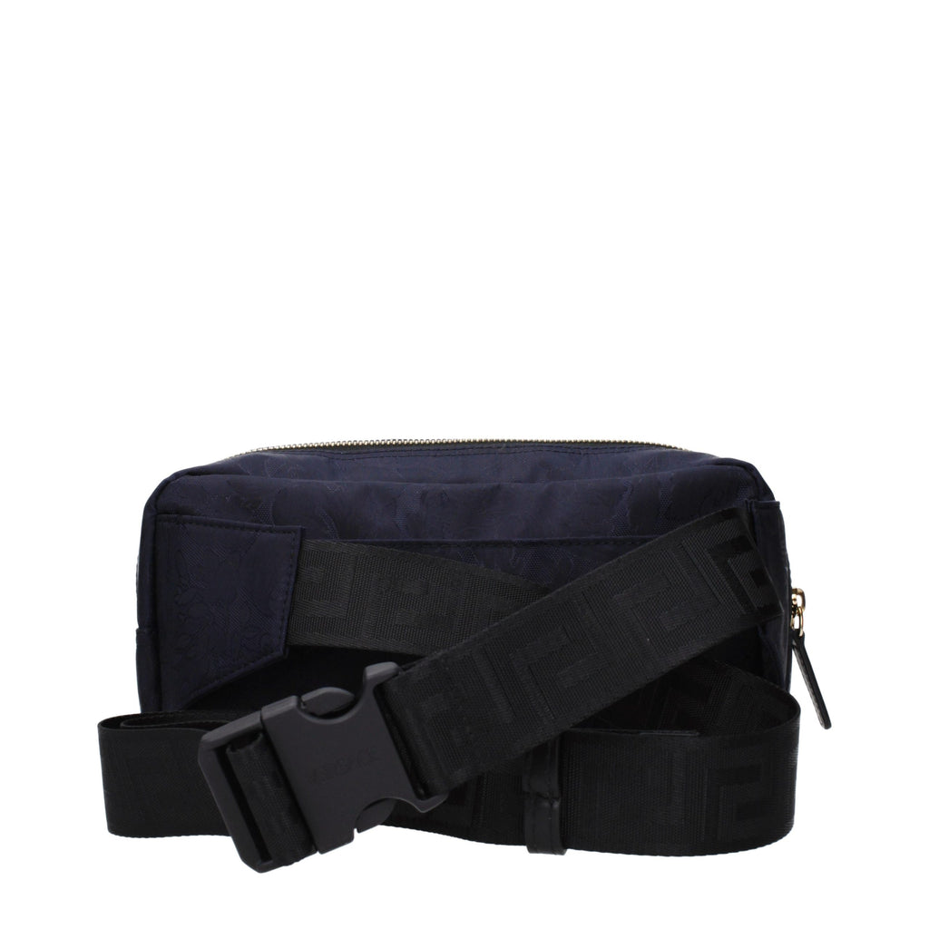 Blue Fabric Backpack