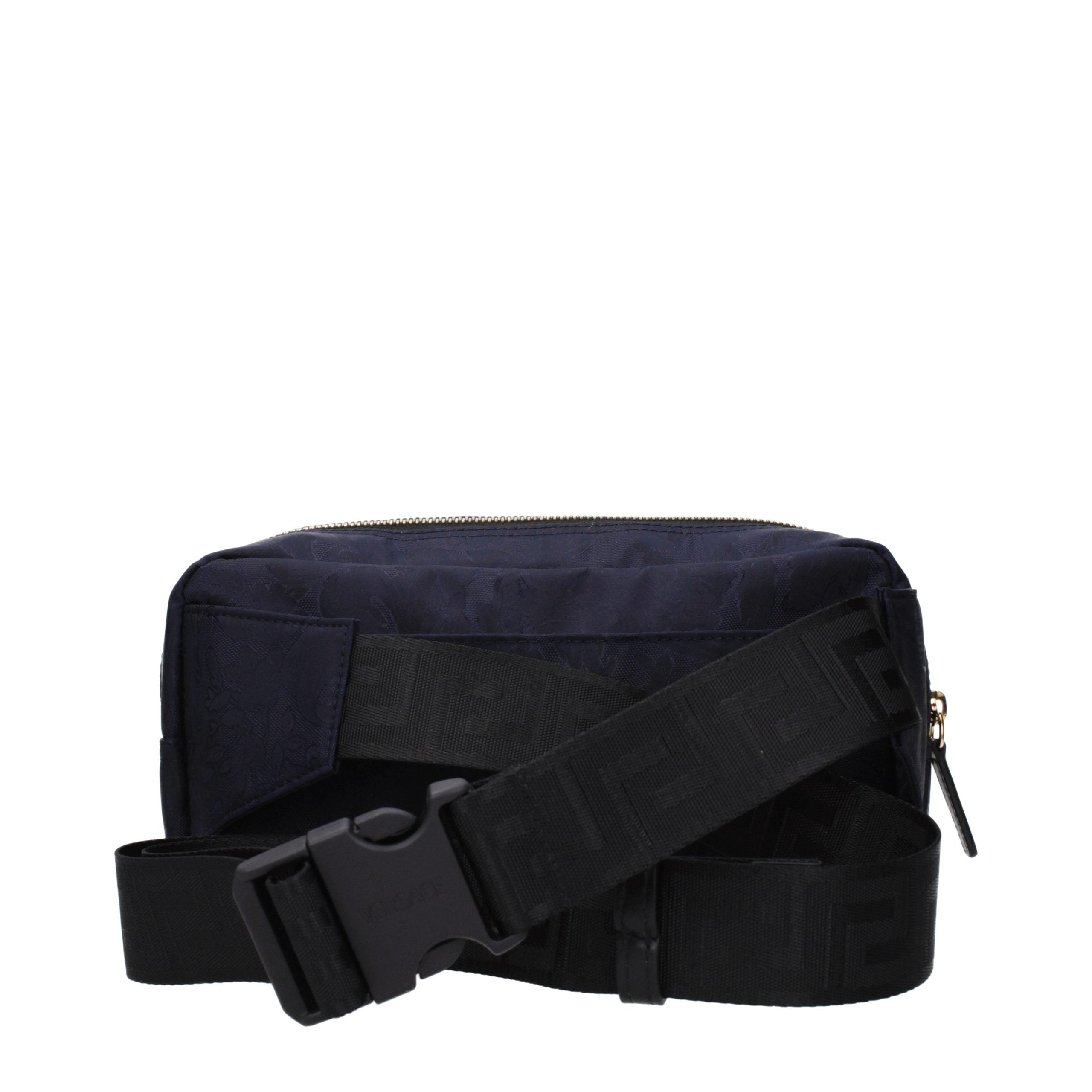 Blue Fabric Backpack