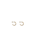 Gold Brass Earrings