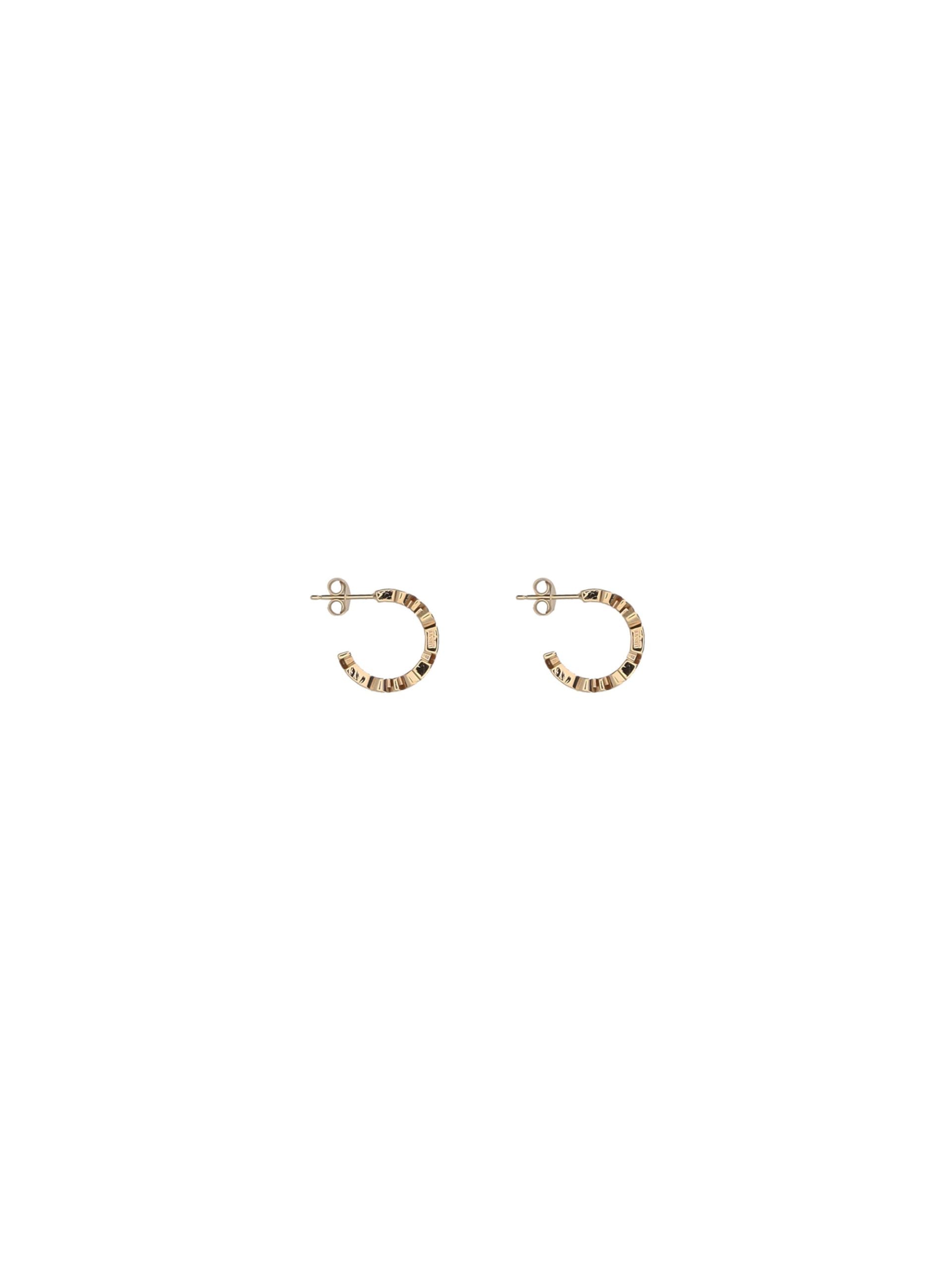 Gold Brass Earrings