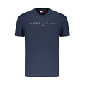 Blue Cotton Men's T-Shirt