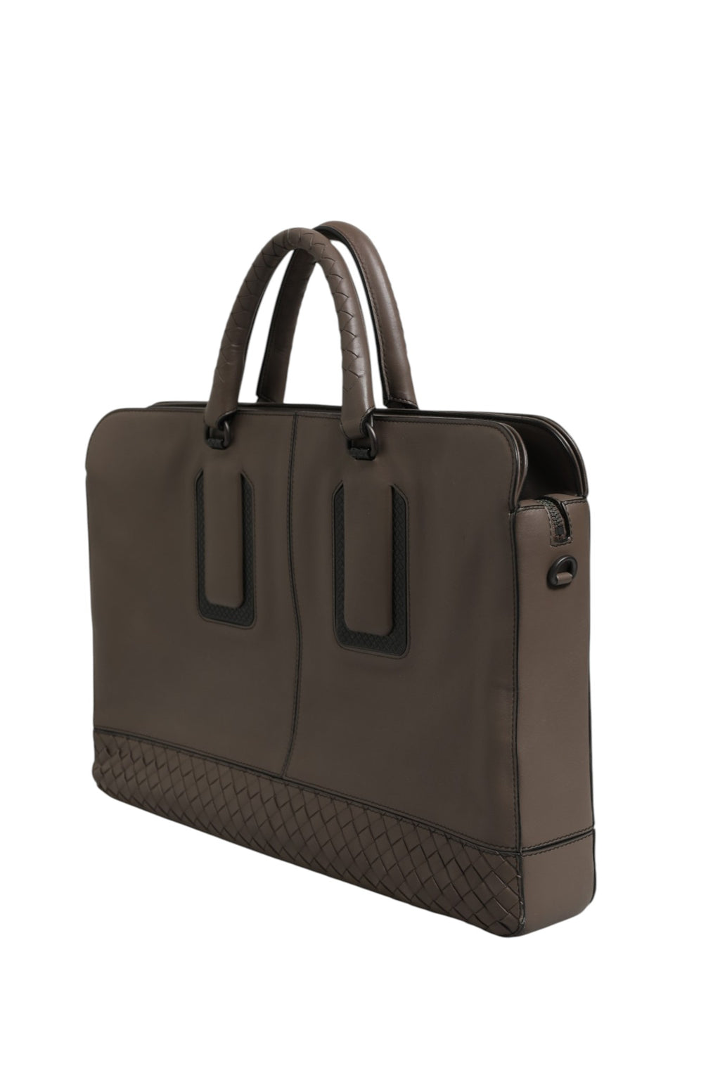 Getaway Intrecciato Leather Briefcase