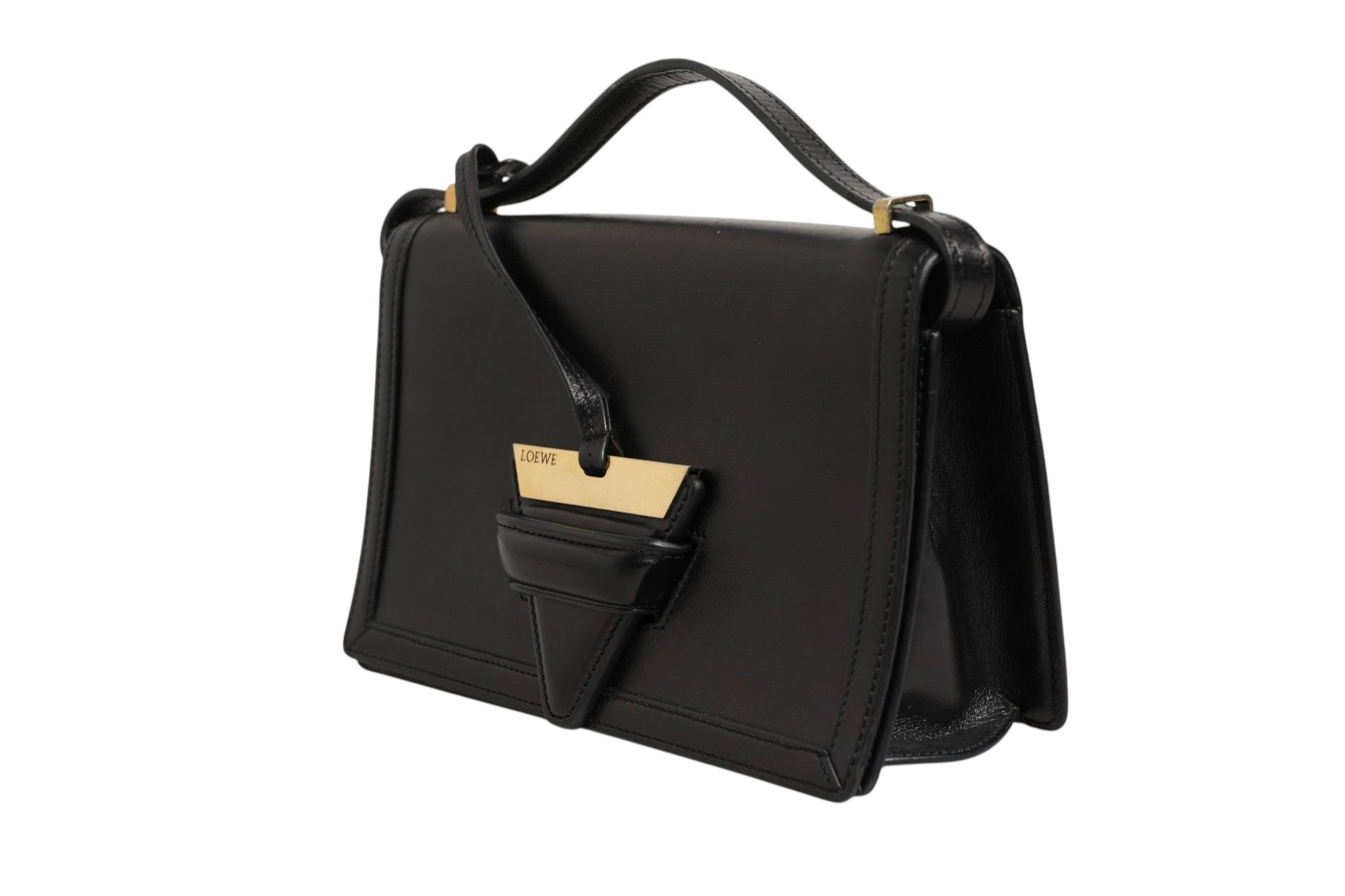 Barcelona Medium Leather Shoulder Bag