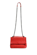 Olimpia Small Intrecciato Leather Shoulder Bag
