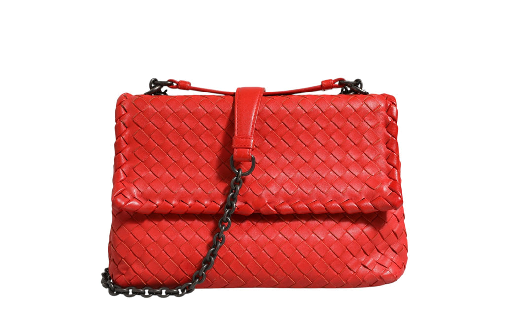 Olimpia Small Intrecciato Leather Shoulder Bag
