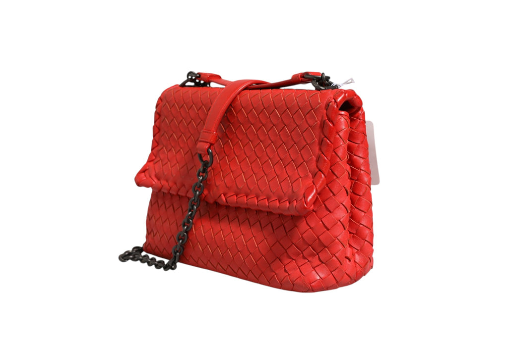 Olimpia Small Intrecciato Leather Shoulder Bag