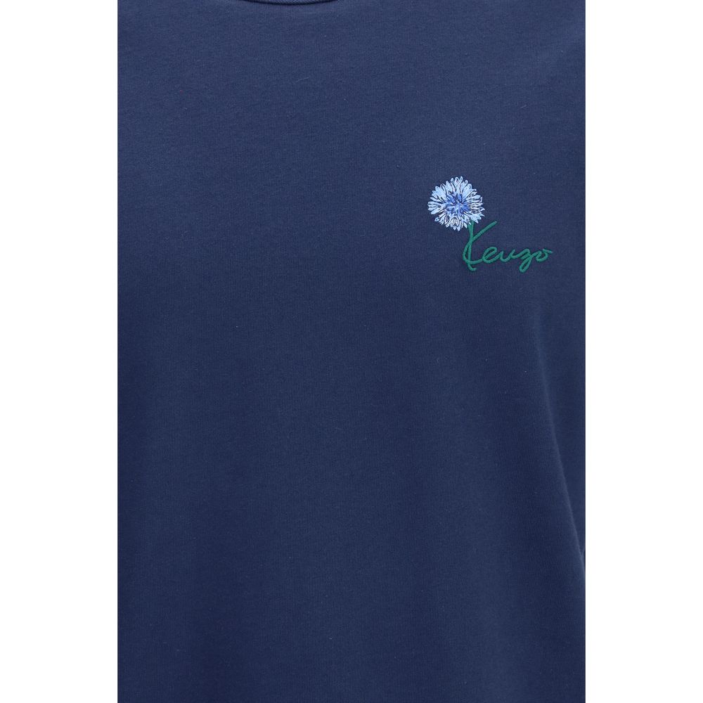 Blue Cotton T-Shirt